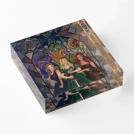 Sarah J Maas Girls  Acrylic Block