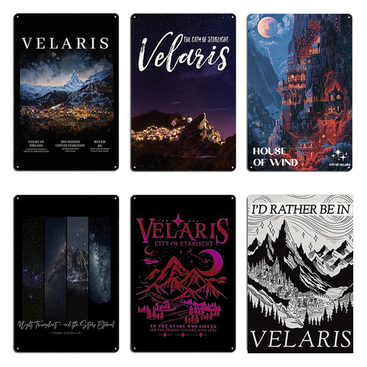 Acotar - The City of Starlight Metal Wall Decor